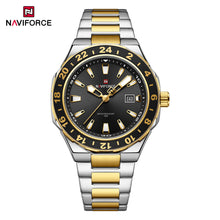 Cargar imagen en el visor de la galería, Naviforce Acero Calendario Ref NF9249

