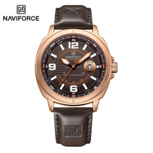 Cargar imagen en el visor de la galería, Naviforce Cuero Calendario Ref NF8078
