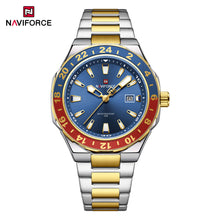 Cargar imagen en el visor de la galería, Naviforce Acero Calendario Ref NF9249

