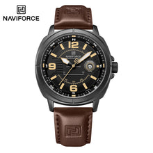Cargar imagen en el visor de la galería, Naviforce Cuero Calendario Ref NF8078
