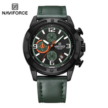 Cargar imagen en el visor de la galería, Naviforce Cuero Cronógrafo Ref NF8074
