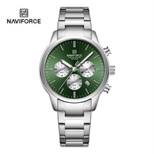 Cargar imagen en el visor de la galería, Naviforce Acero Cronógrafo Ref NF8076
