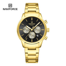 Cargar imagen en el visor de la galería, Naviforce Acero Cronógrafo Ref NF8076
