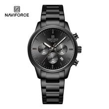 Cargar imagen en el visor de la galería, Naviforce Acero Cronógrafo Ref NF8076
