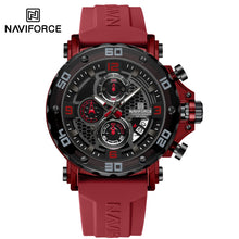 Cargar imagen en el visor de la galería, Naviforce Goma Cronógrafo Ref NF7123
