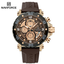 Cargar imagen en el visor de la galería, Naviforce Goma Cronógrafo Ref NF7123
