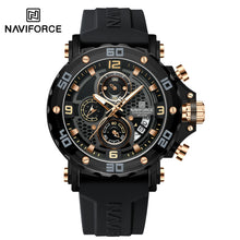 Cargar imagen en el visor de la galería, Naviforce Goma Cronógrafo Ref NF7123
