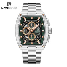Cargar imagen en el visor de la galería, Naviforce Acero Cronógrafo Ref NF8066
