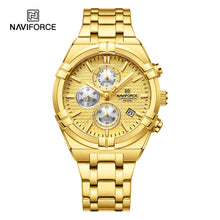 Cargar imagen en el visor de la galería, Naviforce Análogo Funcional Acero Ref NF8042
