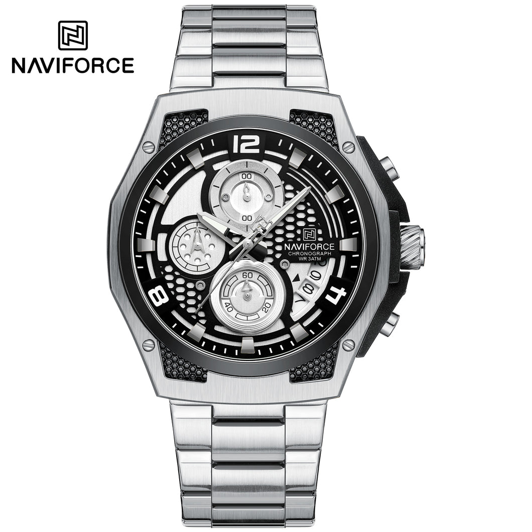 Naviforce Cronógrafo Funcional Acero Ref NF8051S