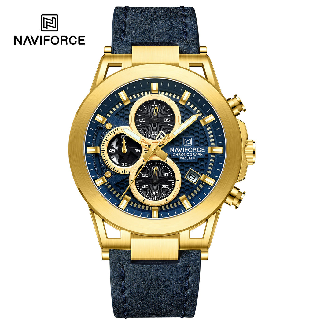 Naviforce Cuero Cronografo Ref NF8073
